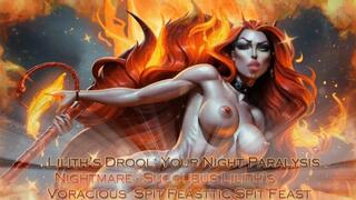 Lilith’s Drool: Your Night Paralysis Nightmare - Succubus Lilith’s Voracious Spit Feasttic Spit Feast