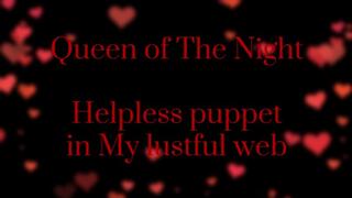 Masturbate into My lustful Web, puppet