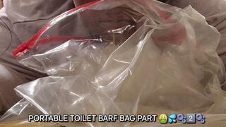 PORTABLE TOILET BARF BAG PART 2