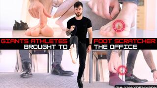 GIANTS ATHLETES FOOT SCRATCHER BROUGHT TO THE OFFICE