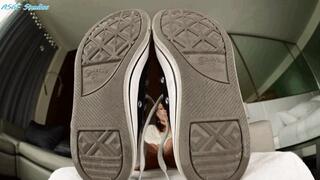 Aspen lets you smell her socks and sneakers ! - MP4