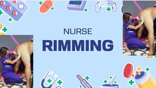 nurse rimming patient