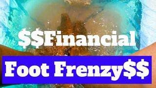 Financial foot frenzy!