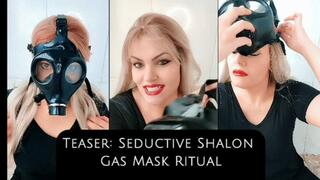 Teaser: Seductive Shalon Gas Mask Ritual