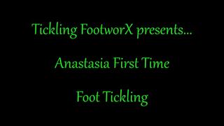 Anastasia First Time Foot Tickling
