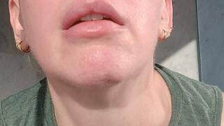 Stevie keeps sneezing with ear plugs in her nose