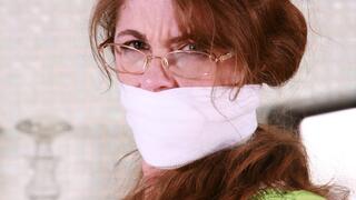 Pantyhose Clad Terra Is a Tightly Bound, Gagged, & Humiliated Condescending Realtor Put In Her Place! **RE ENCODE 2025**