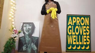 Apron Gloves Wellies