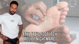 Athlete's foot itch relief nightmare - Lalo Cortez