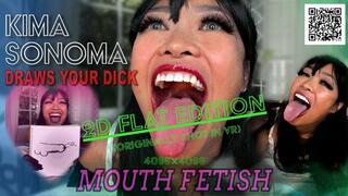 Kima Sonoma_Draws Your Dick - 2D FLAT EDITION_4K