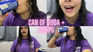 CAN OF SODA + BURPS
