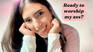 Worship Lulu’s Perfect Ass in Tight Leggings Bliss