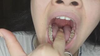 The Giantess swallows you and shows you her insides