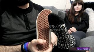 Classic Tickling Clip - Nerdy Amateur Xena Tickled and Worshipped