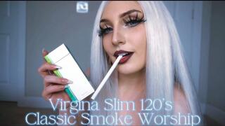 Virginia Slims 120s Classic Smoke Worship