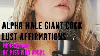 Alpha male monster cock lust affirmations MP4 VERSION