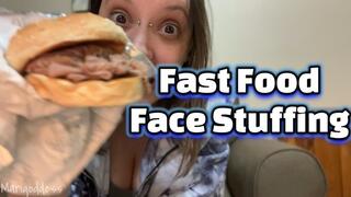 Fast Food Face Stuffing