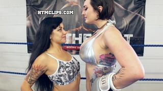 Sushii Xhyvette vs Irene Silver - Jobber Girl Boxing Beatdown