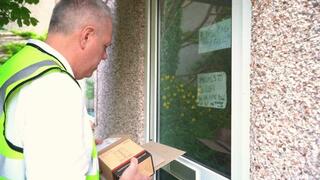 Busty Slut Bareback Sex With Delivery Driver - 1080