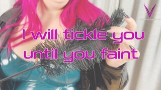 BBW Dominatrix - I'll tickle you until you faint