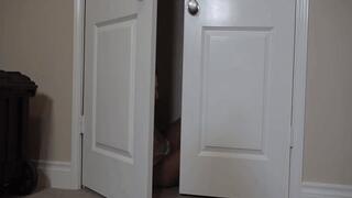 2505CHEYENNE-Tied up and stuffed in a closet