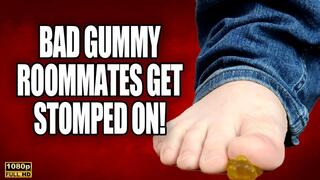 KingMarti: Bad Gummy Roommates Get Stomped On! FHD