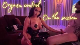 EvilWoman: Orgasm control on the session
