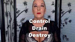 Female Domination Control Drain Destroy HD (MP4)
