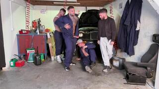 Gay Lad Services 3 Big Straight Cocks!