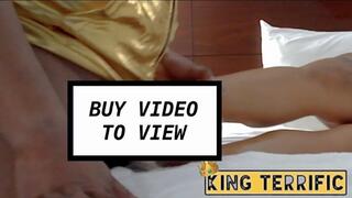 Goddess J gives King Terrific a Footjob