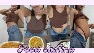 Eating my fav typical food: beans, meat and vegetables