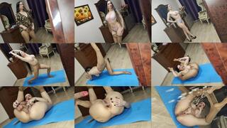 Voyeurism, lingerie, workout, nylon, anal, squirt