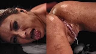 Horny Hentai Girl Begging For Monster Cock - Lots of Ahegao DP Creampie & Anal All The Way Through