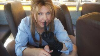 School Bus Cock Tease POV