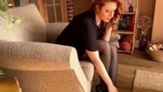 Aren't You Obsessed With Black Nylons? Look No Further - I've Got You Covered - Black Pantyhose Fantasy