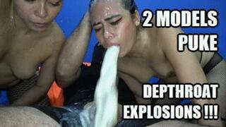 2 MODELS DEEP THROAT FUCKING PUKE 250503DC2 SARAI + VIOLET DEEPTHROAT PUKING INSANE VOMIT ERUPTIONS SEVERAL POSITIONS + FREE SURPRISE SHOW (LOWDEF SD MP4 VERSION)