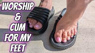 Worship and Cum For My Feet