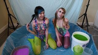 Higher Or Lower Sploshing Game With Larzstord Pt1