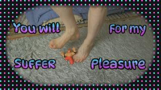 4k | Giantess Femboy Crushes Man