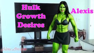 Alexis Hulk Growth Desires - Clothing Distruction SFX Hulk Transformation[HD]