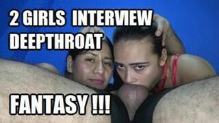 2 MODELS DEEP THROAT SPIT FETISH 250503HA3 VIOLET + CANDY THROATFUCKING 2 SLAVES GET HANDLED IN AN INTERVIEW ONLY SLOPPY DEEPTHROAT VERSION + FREE SURPRISE SHOW (LOWDEF SD MP4 VERSION)