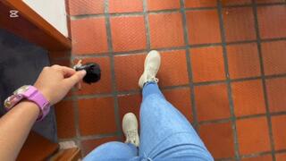 Jarlyn takes out the car to go shopping