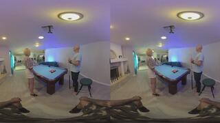VR 180 Foursome Fun on a Pool Table