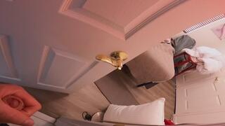 Caught watching stepmom masturbate