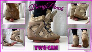 Isabel Marant Sneakers Cock Trampling - Cock Crush - Cum Play - Cockbox - Shoejob - Foot Fetish - 1080HD