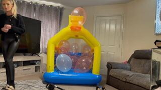 Balloon and bouncy castle pop HD