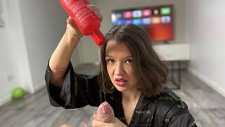 While I Was Thinking About Giving a Blowjob Or Jerking Off, He Had Already Finished