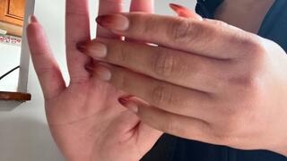 Katy immobilizes with her hands