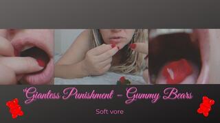 Giantess Gummy Bear Vore – Sensual Chewing & Moaning