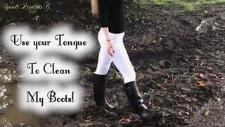 Use That Tongue To Clean My Boots